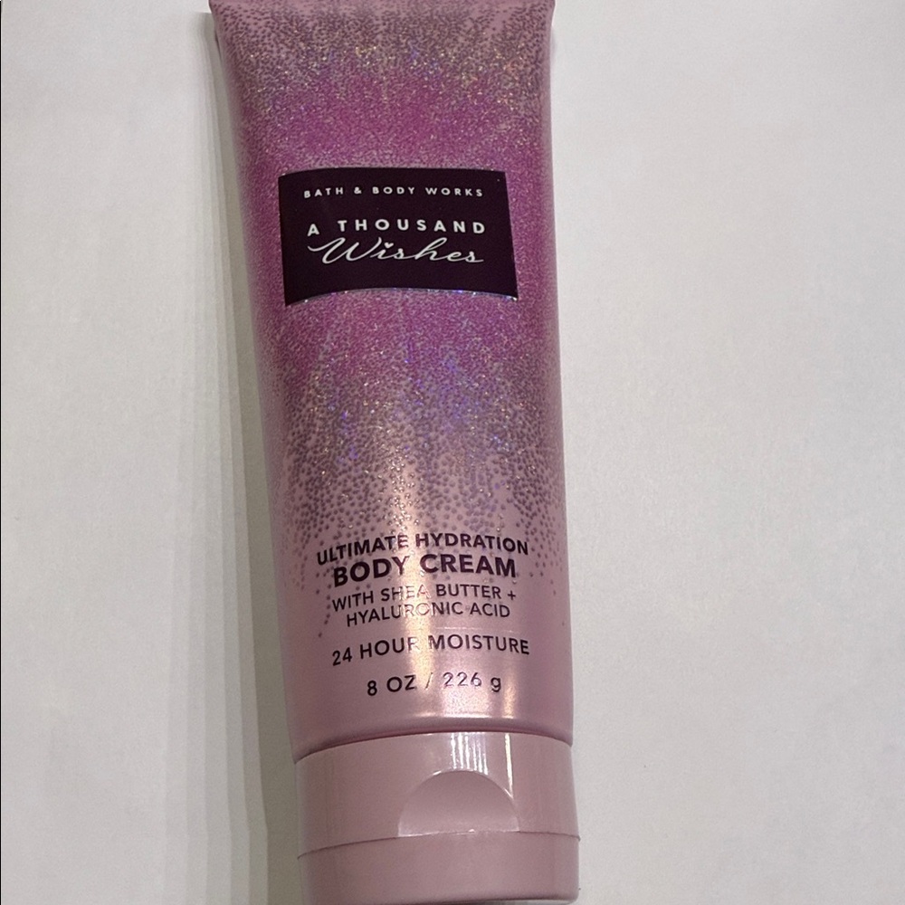 Bath & Body Works A Thousand Wishes Pink Body Cream NEW